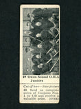 1925 Dominion Chocolate #49 Owen Sound OHA Keeling Weiland W Graham G/Vg