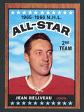 1966 Topps #127 Jean Beliveau All-Star VgEx+